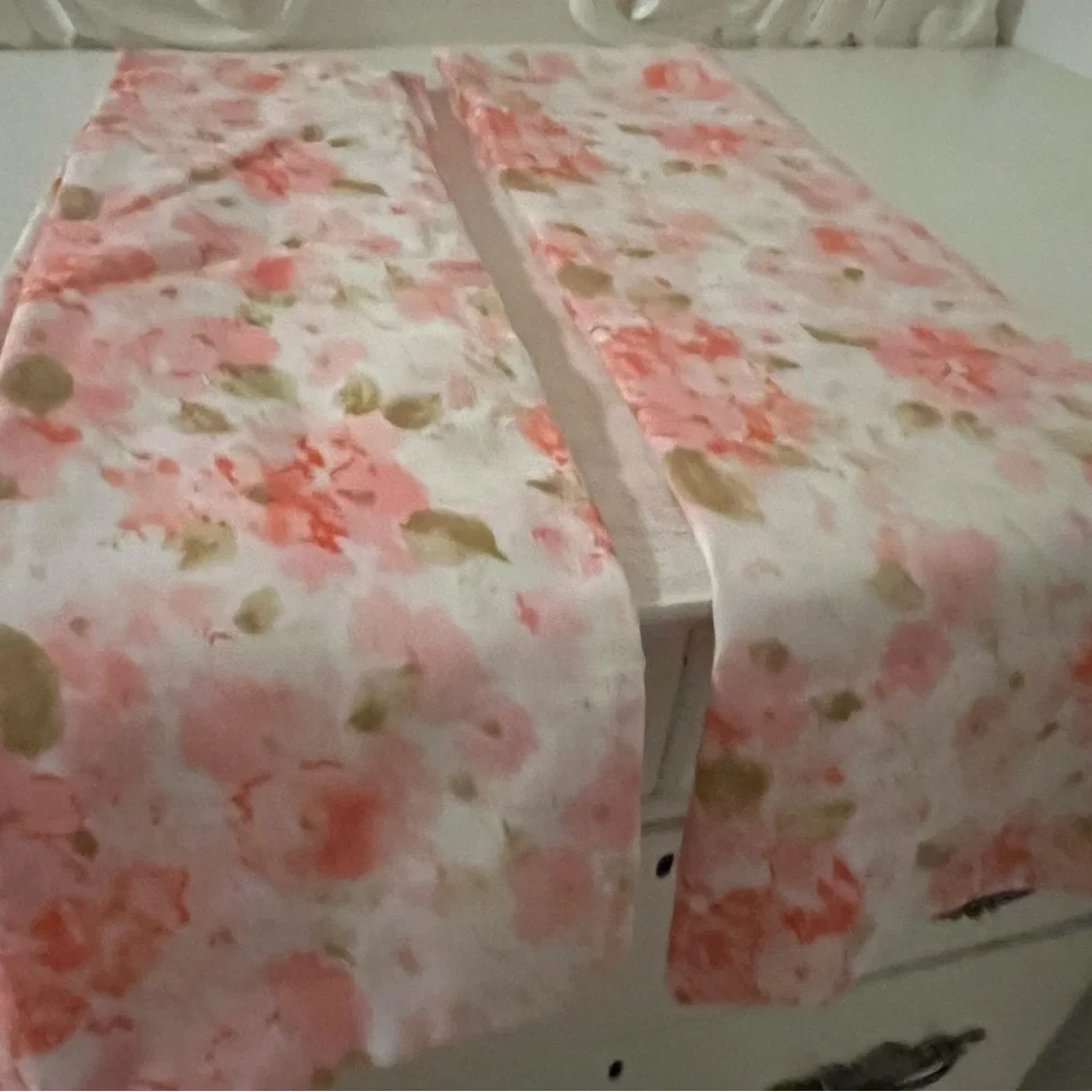 Vintage Pair of king pillow cases